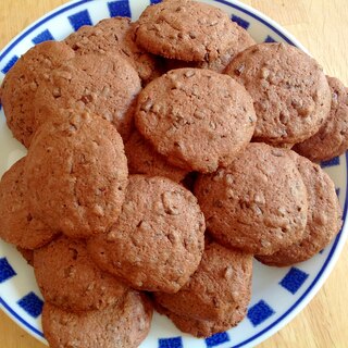 米粉のココアチョコチップクッキー